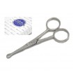 Due Cigni scissors in sandblasted steel for nose hair