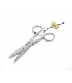 Forbici Fox inox cromato 10,2 cm da lavoro