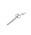 Forbici Fox inox cromato 10,2 cm da lavoro