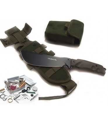 Macete Fox Parang con kit di sopravvivenza