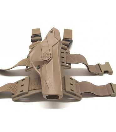 DCHL8 - Law "CAMA" holster leg kit - Professional polymer injection molded holster