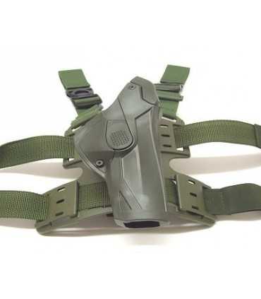 DCHL8 - Law "CAMA" holster leg kit - Professional polymer injection molded holster