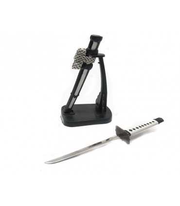 Mini katana paper cutter with Albainox display
