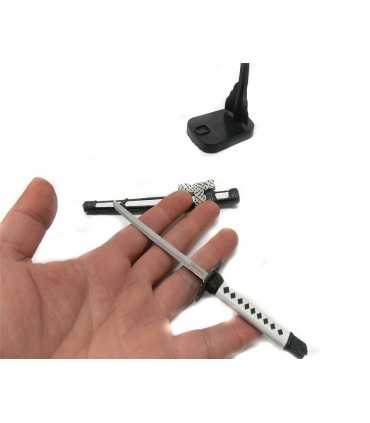 Mini katana paper cutter with Albainox display