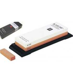 KASUMI DOUBLE-SIDED KNIFE SHARPENING WHETSTONE 240/1000