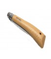 OPINEL GARDEN KNIFE WITH BEECH WOOD HANDLE
