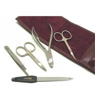Fox Manicure Sets in Stainless Steel