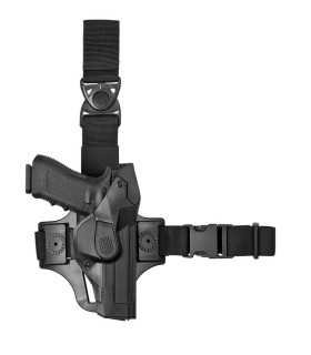 DCHT8 - Duty "CAMA" Holster thigh kit - Fondina cosciale professionale in polimero da coscia