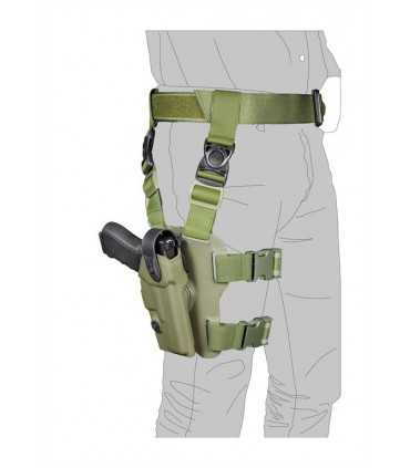 copy of VKC8 - "CAVALLERY" Compact thigh polymer holster