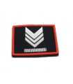Grado velcro OP plastificato Carabiniere BRIGADIERE CAPO Gradi Carabinieri