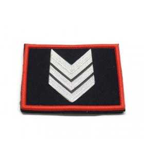 Grado velcro OP plastificato Carabiniere BRIGADIERE Gradi Carabinieri