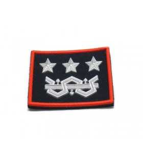 Grado velcro OP plastificato Carabiniere GENERALE DI CORPO D'ARMATA Gradi Carabinieri