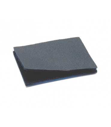 Grado velcro OP plastificato per ASSISTENTE di Polizia Locale/Municipale con 2 baffi rossi