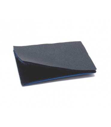 Grado velcro OP plastificato per COMANDANTE di Polizia Locale/Municipale con 3 stelle bordate di rosso