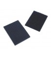 Grado velcro OP plastificato per COMMISSARIO ISPETTORE SUPERIORE di Polizia Locale/Municipale con due stelle a 6 punte