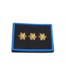 Grade strip Municipal Police three golden stars