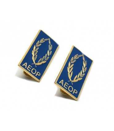 AEOP metal shield for jacket