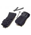 LM2 - Adjustable nylon tactical holster for pistol with flashlights or laser