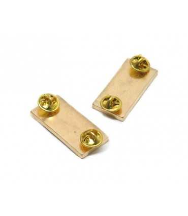 Metal sheaths for golden red shirt