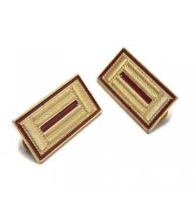 Metal sheaths for crimson and golden jacket