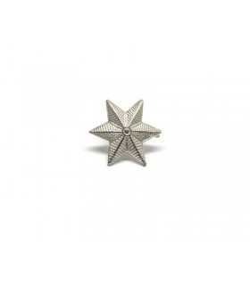 Star silver 6-pointed metal