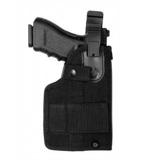 LT2 - Nylon belt holster for pistol with flashlights or laser