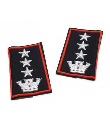 Tubulars Blue night CC 1 tower and 3 winter stars for carabinieri