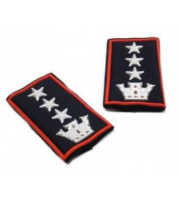 Tubulars Blue night CC 1 tower and 3 winter stars for carabinieri