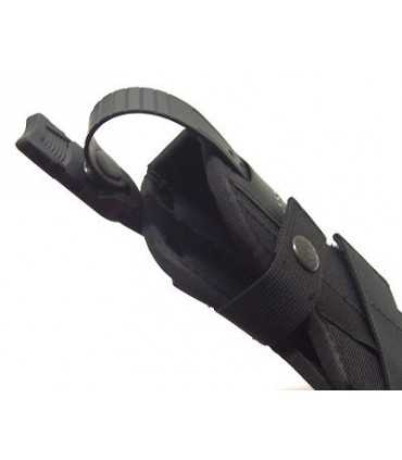 LT2 - Fondina tactical da cintura per armi con torcia tattica e/o laser