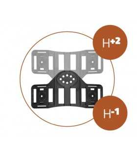 8K85 - Passante UP&DOWN in polimero per fondine professionali