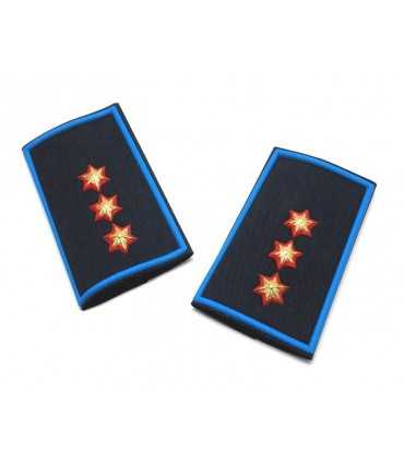 Tubular Municipal Police Commander 3 stars broadsides