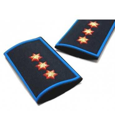 Tubular Municipal Police Commander 3 stars broadsides