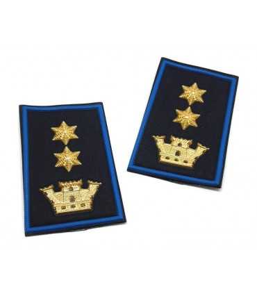 Tubular leaders 1 tower and 2 stars Municipal police
