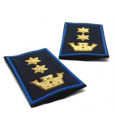 Tubular leaders 1 tower and 2 stars Municipal police