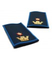 Tubular commanding officer Municipal police 1 tower and 1 star edged