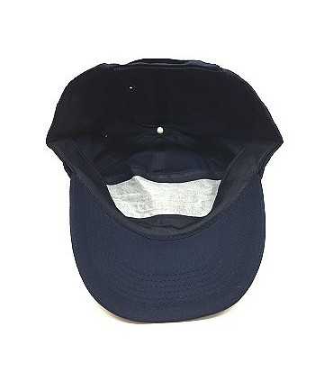 Berretto cotone blu con scritta polizia municipale