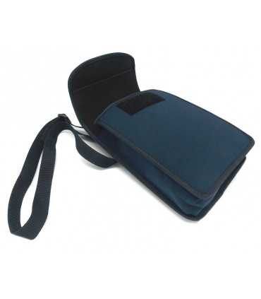 Borsello Vega Holster in cordura 1 soffietto 2V88 per Polizia o Banda Musicale BLU