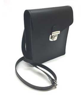 Borsello Vega Holster in cuoio 1 soffietto 1V88 per banda musicale Polizia Locale Muncipale