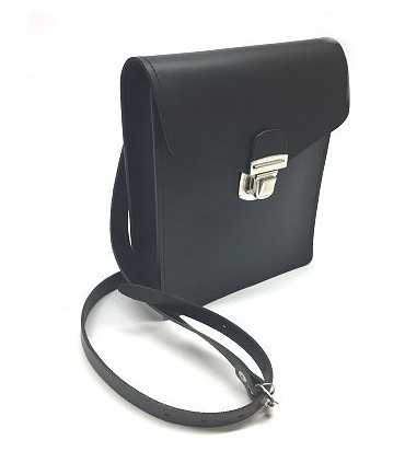 Borsello Vega Holster in cuoio 1 soffietto 1V88 per banda musicale Polizia Locale Muncipale