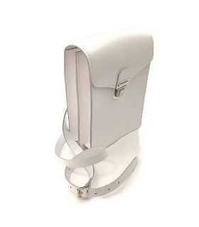 VEGA HOLSTER LEATHER HANDBAG WITH TWO BELLOWS 1V89