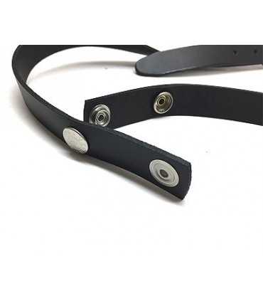 Bretella 1V98 Tracolla Vega Holster in cuoio per borsello BIANCA O NERA