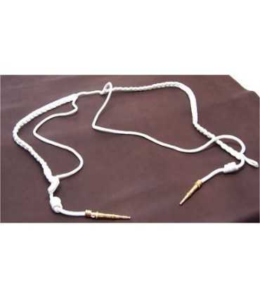 Cordone di rappresentanza bianco per uniforme