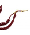 Crimson uniform cord for uniform