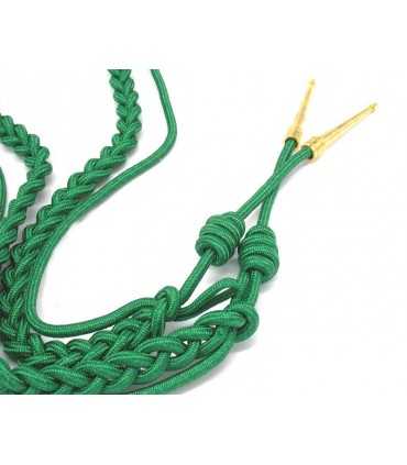 Green representation cord for uniforms