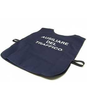 Corpetto Pettorina Vega HOLSTER cotone blu ausiliario del traffico Ausiliari POLIZIA LOCALE