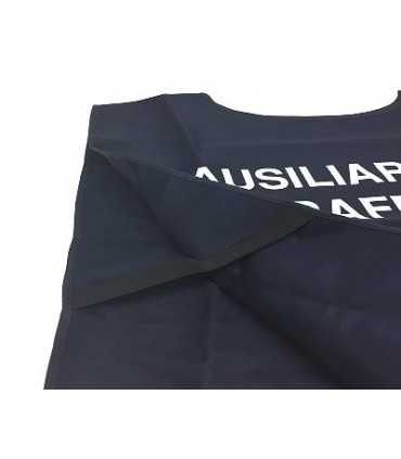 Corpetto Pettorina Vega HOLSTER cotone blu ausiliario del traffico Ausiliari POLIZIA LOCALE