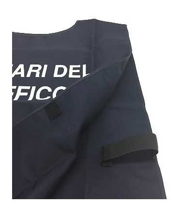 AUSILIARE DEL TRAFFICO - TRAFFIC POLICE BLUE COTTON VEST