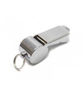 REFEREE LARGE CHROME WHISTLE