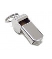 POLICEMAN SMALL CHROME WHISTLE