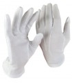 FULL DRESS WHITE COTTON GLOVES